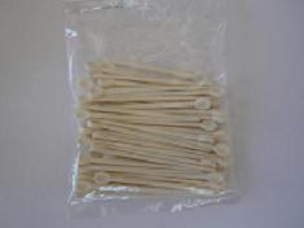 Plastic Roller Pins White Pik1 100 Pkt