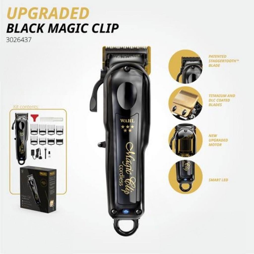 Wahl Black Magic Clip Clipper Cord/Cordless