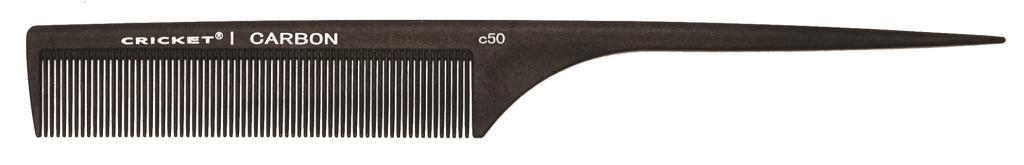 Cricket Carbon Comb Fine Toothed Rattail C50