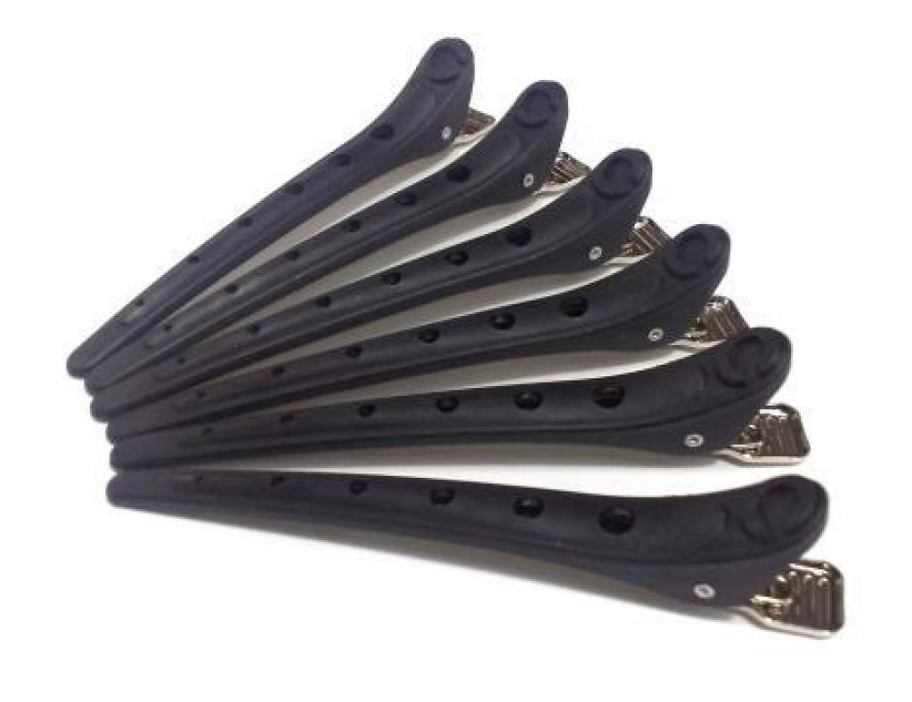 Cricket Carbon Clips Black 6 Pkt