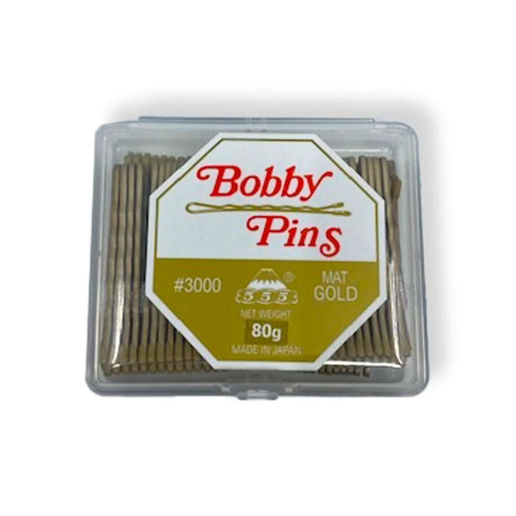 555 Matt Bobby Pins 2in Gold 80gm