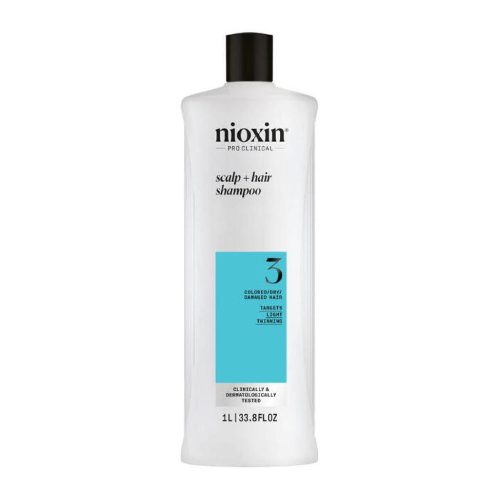 Nioxin System #3 Scalp+Hair Shampoo 1Ltr