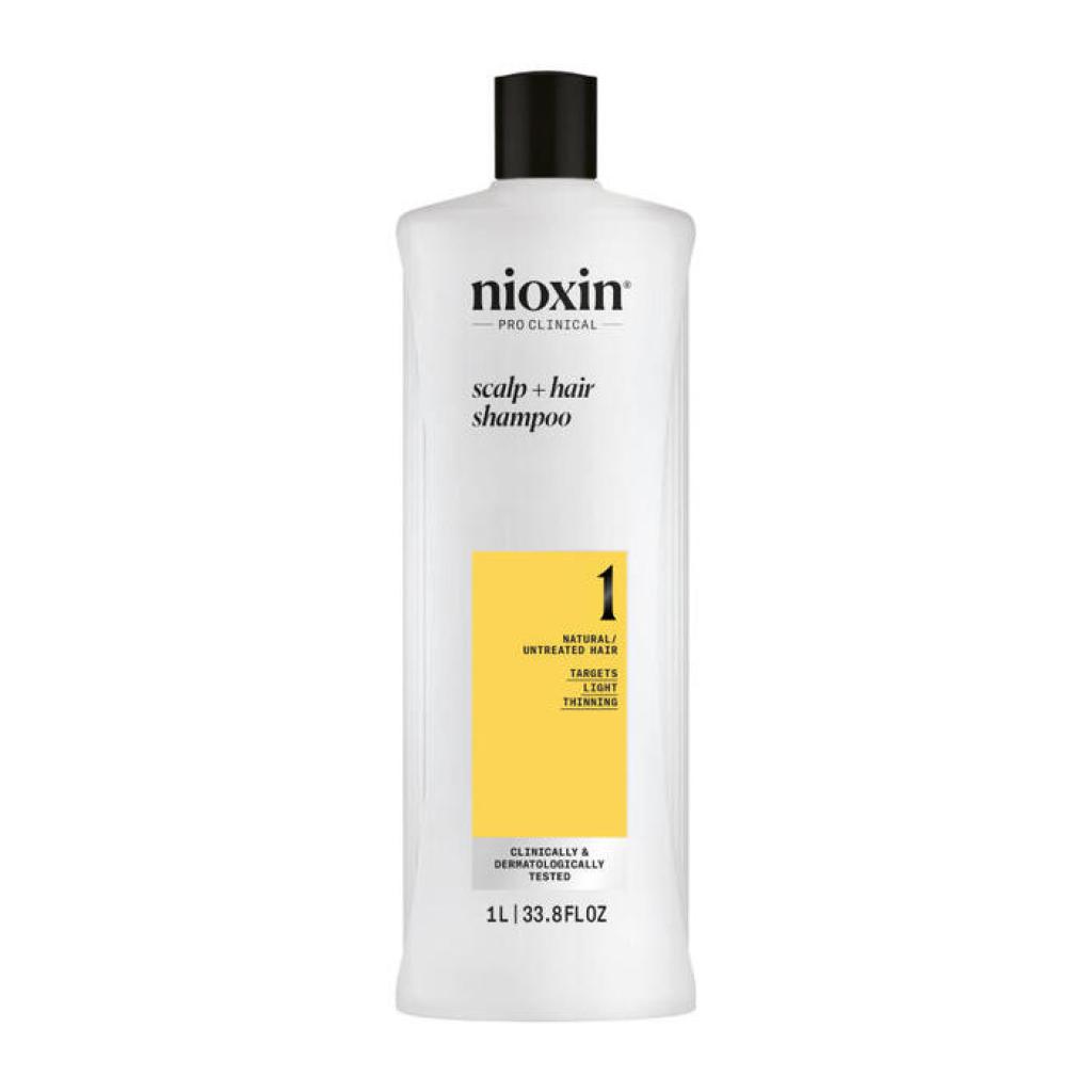 Nioxin System #1 Scalp+Hair Shampoo 1Ltr