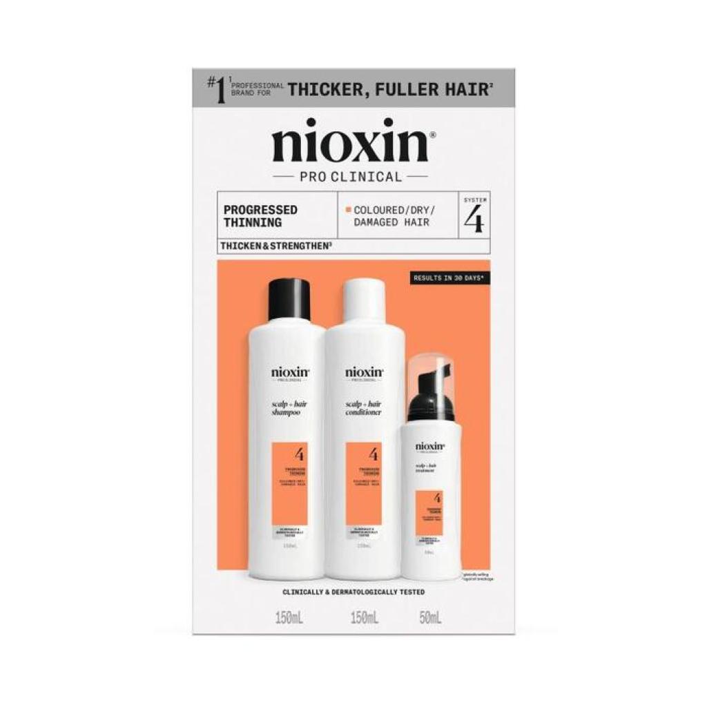  Nioxin System #4 Trial Kit 150/150/40ml