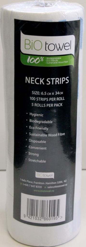 Biotowel Neck Strips White 5 Pkt