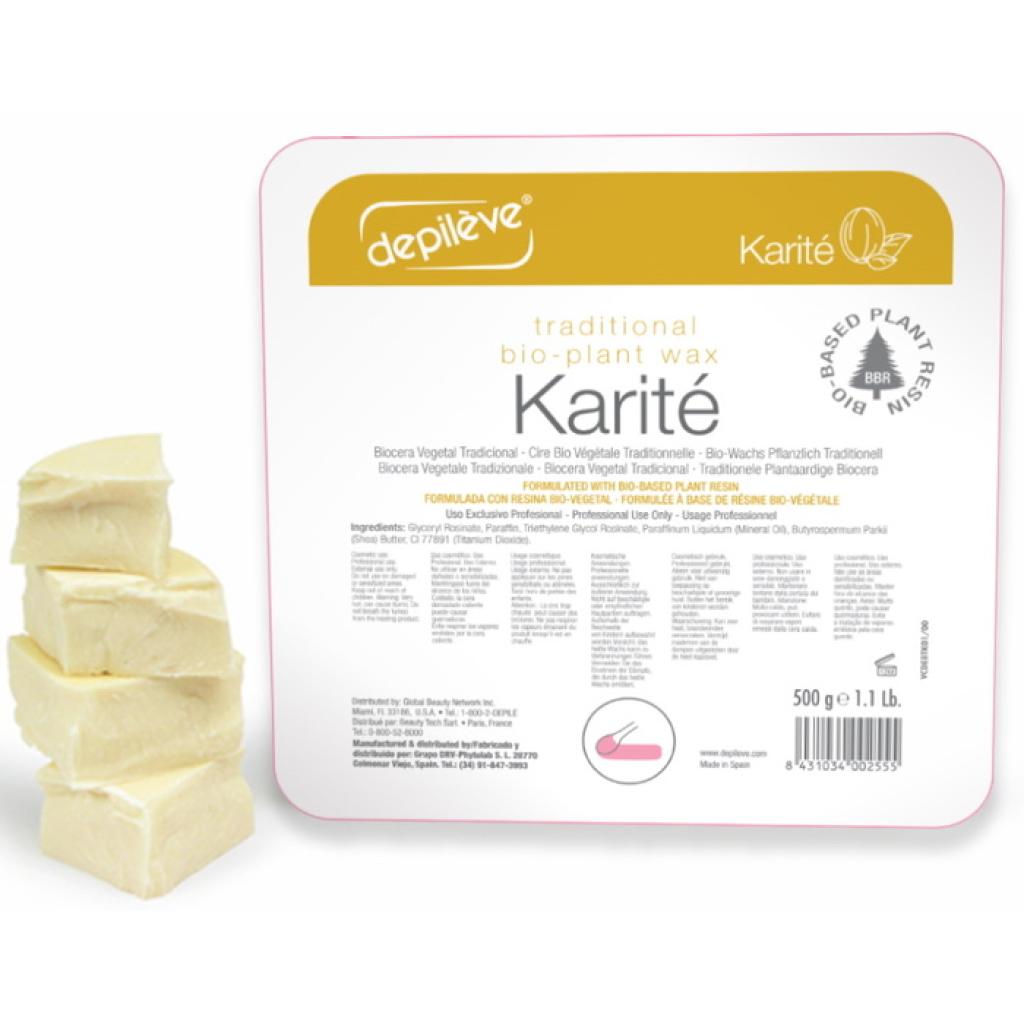 1kg Depileve Karite Traditional Bio-Plant Wax