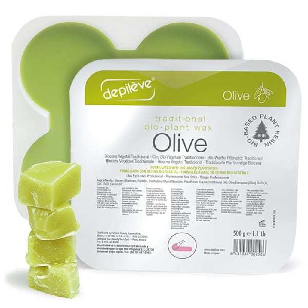 1kg Depileve Olive Traditional Bio-Plant Wax