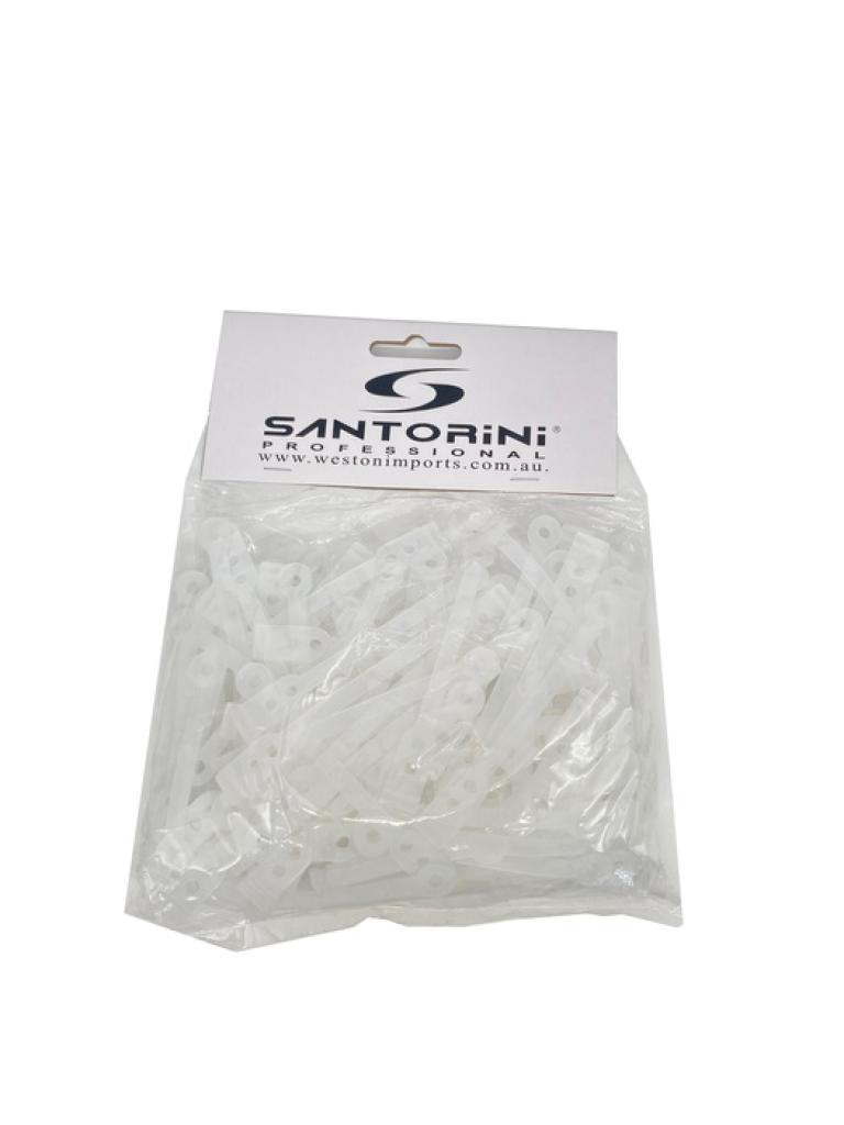 Santorini Silicone Long Flat Perm Bands 90mm 144 Pkt