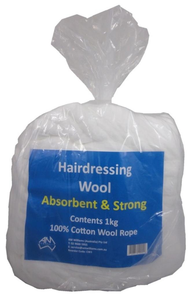 AMW 1kg Cotton Wool