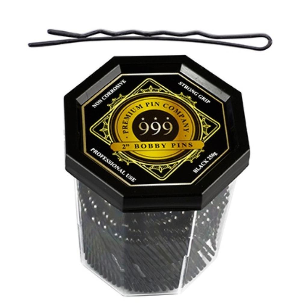 999 Bobby Pins 2in Black 250gm