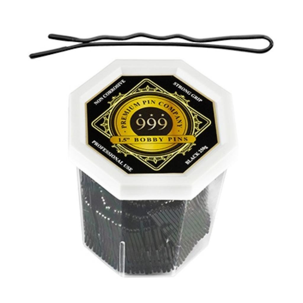 999 Bobby Pins 1.5in Black 250gm