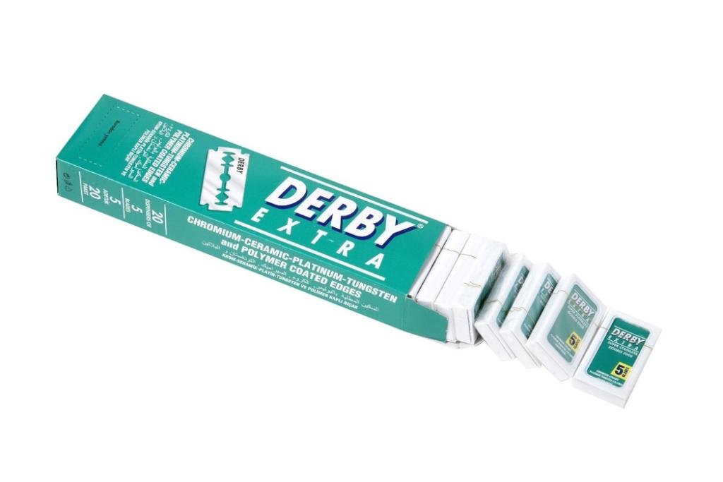 20x5 Derby Extra Double Edged Blades 100 Tower