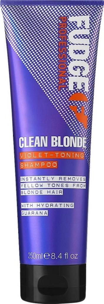 250ml Fudge Clean Blonde Violet-Toning Shampoo