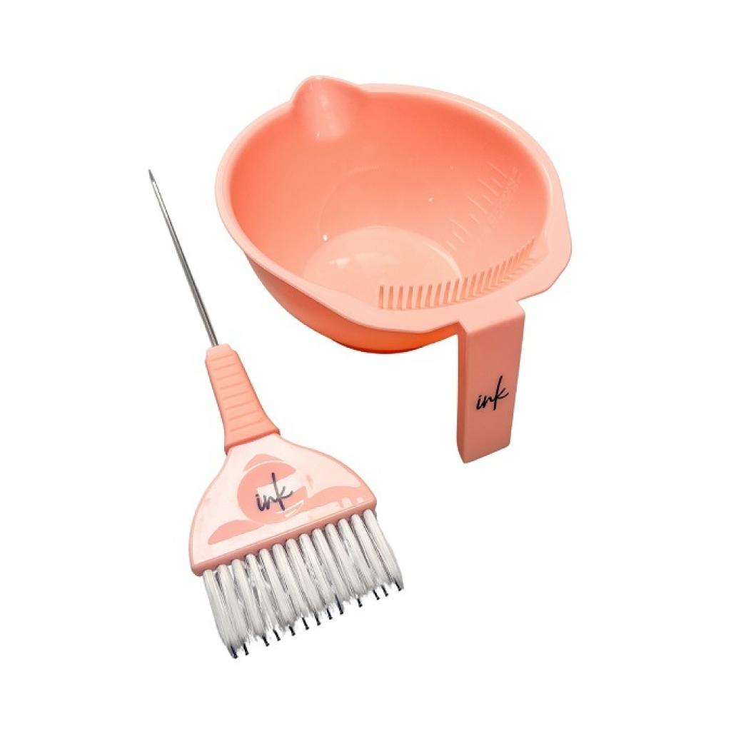 INK Tint Bowl & Tint Brush Set - Peach