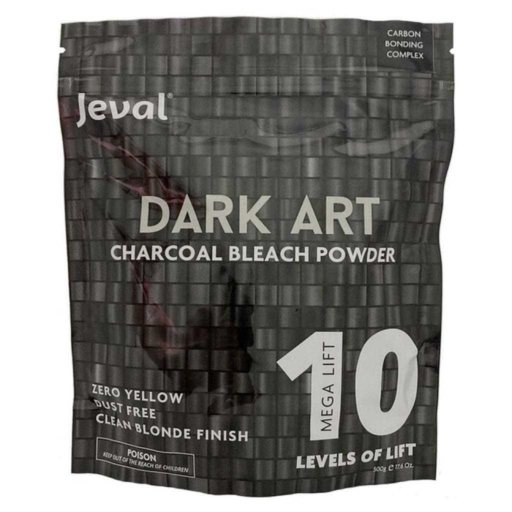 500gm Jeval Dark Art Charcoal 10 Lift  Bleach 
