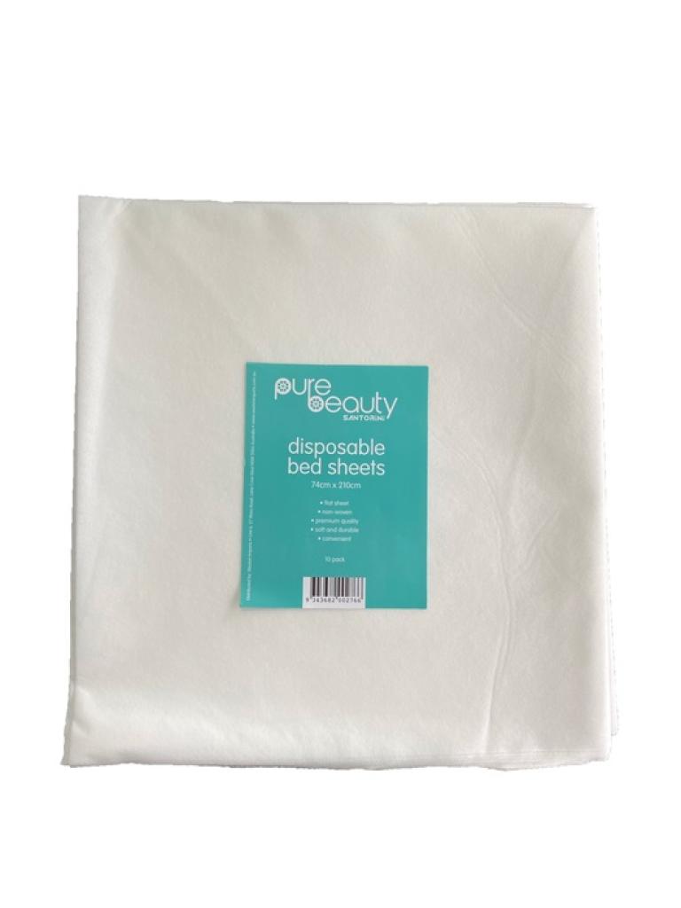 Pure Beauty Disposable Pre Cut Bed Sheet 10pk