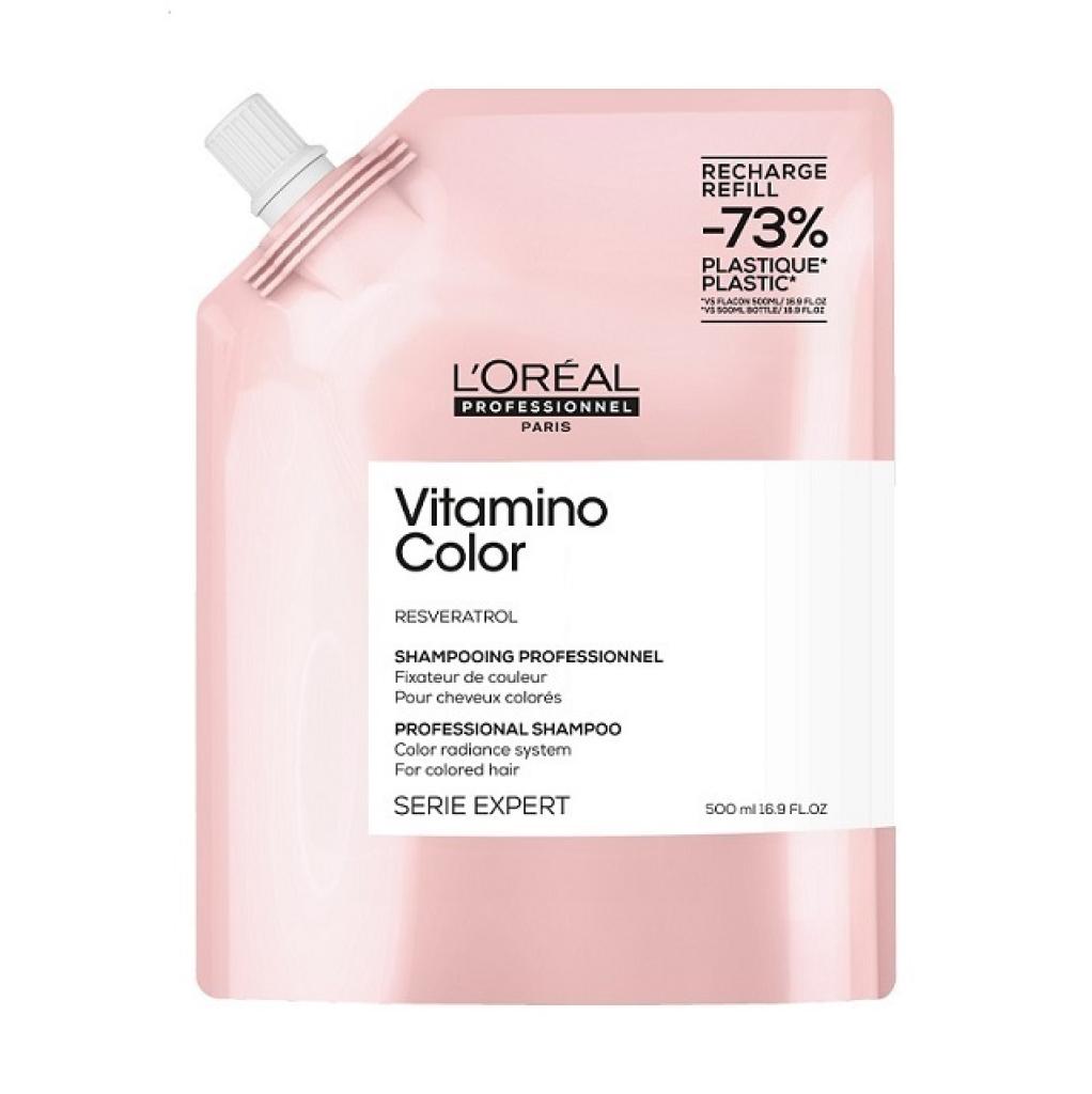 500ml Serie Expert Refill Pouch - Vitamino Shampoo