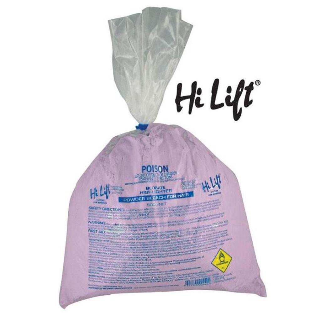 500gm Hi-Lift Low Ammonia Violet Bleach On/Off Scalp 