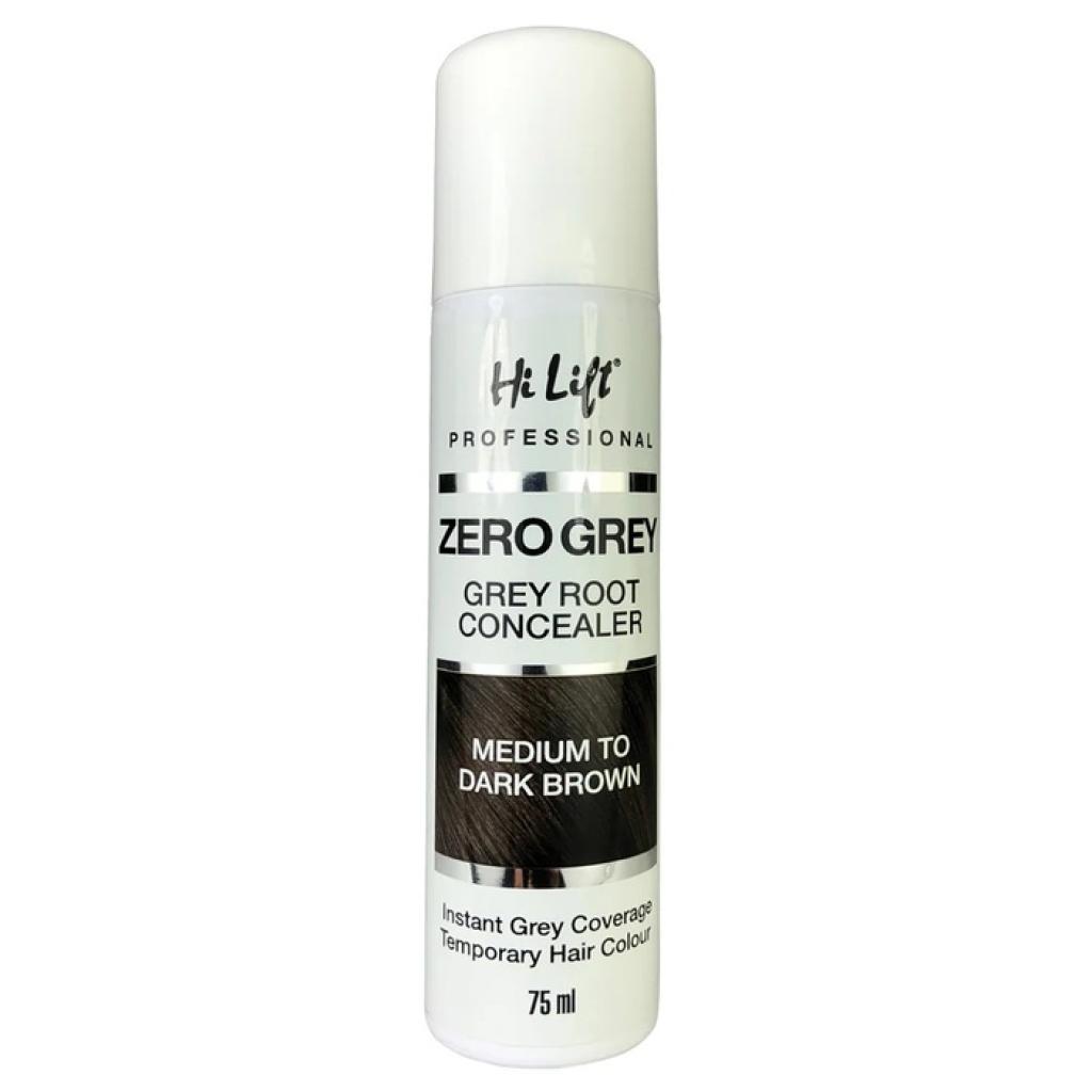 75ml Hi Lift Zero Grey Root Concealer-Med to Dark Brown 
