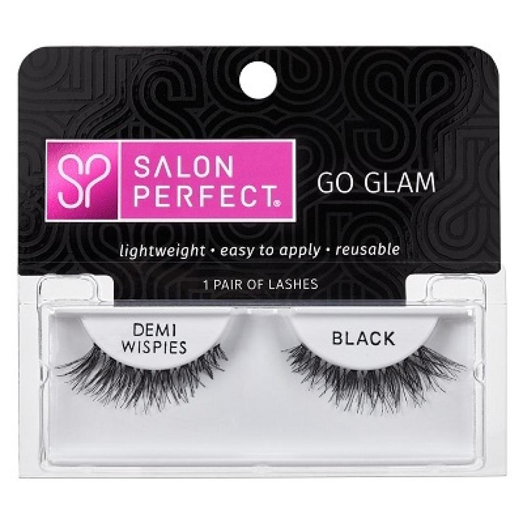 Salon Perfect Go Glam Lashes - Demi Wispies Black