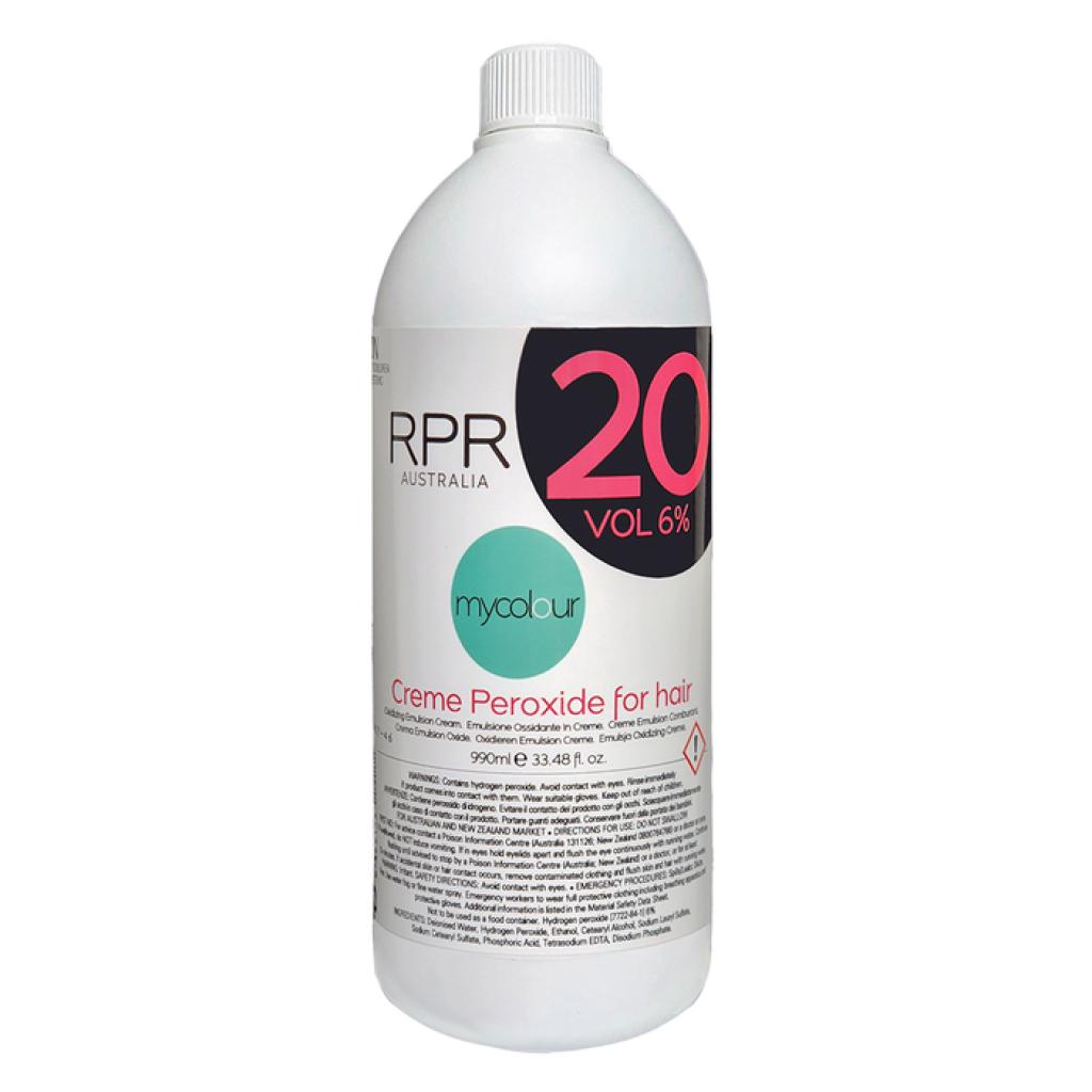 990ml Mycolour 20vol 6% Peroxide