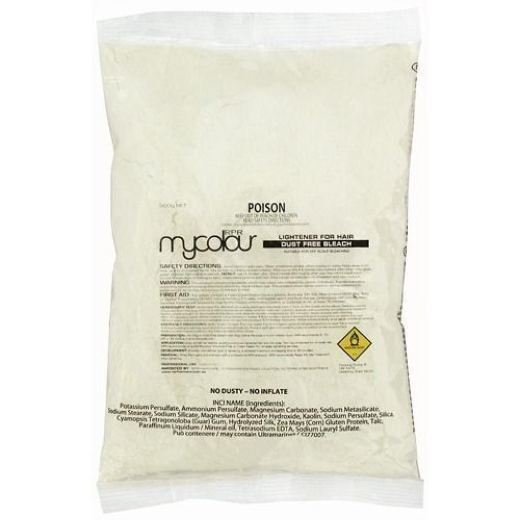 500gm RPR Bleach Dust Free Refill White -DG