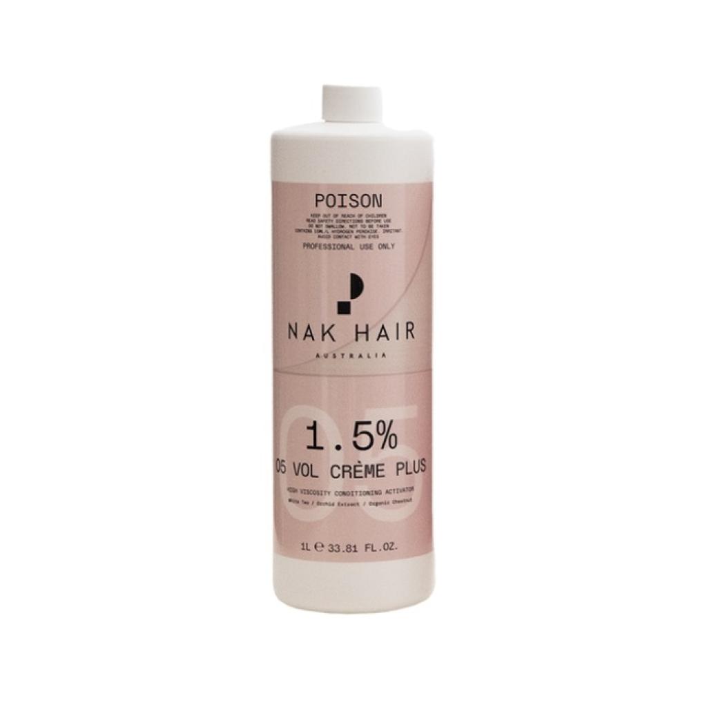1Ltr NAK Creme Activator 5 Volume 1.5%