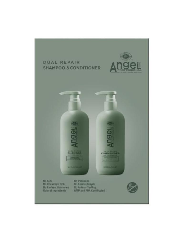 Angel Dual Repair Xmas26 Shampoo & Conditioner 500ml Duo