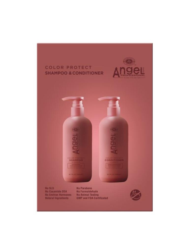 Angel Color Protect Xmas26 Shampoo & Conditioner 500ml Duo