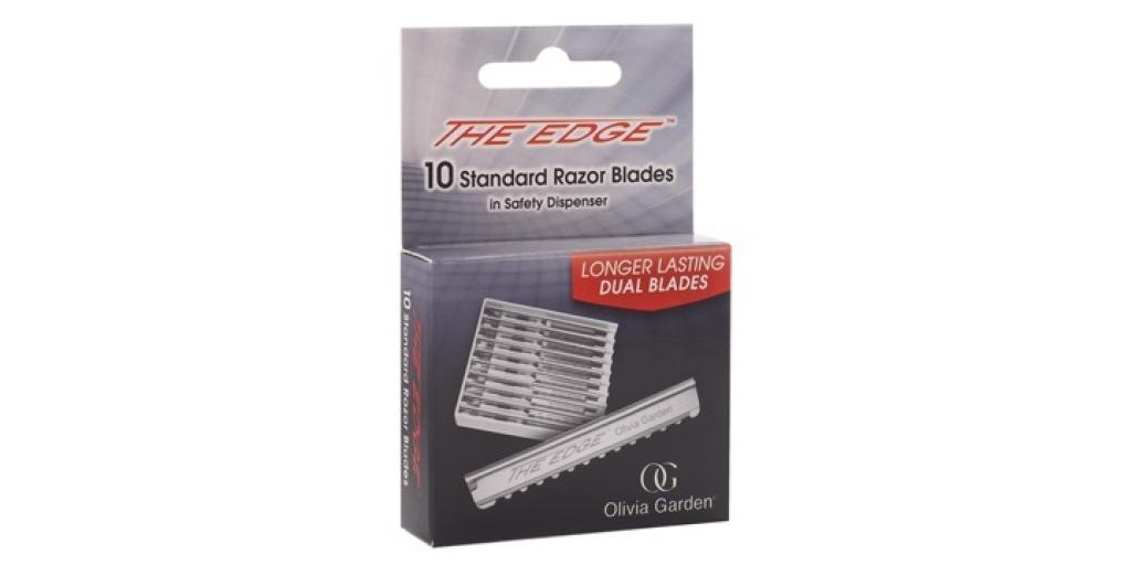 Olivia Garden 10 Pkt Blades for The Edge Razor