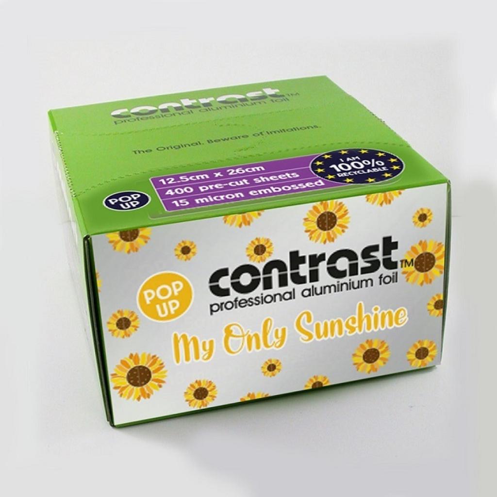 Contrast Pop-up Foil 400pc Sunshine