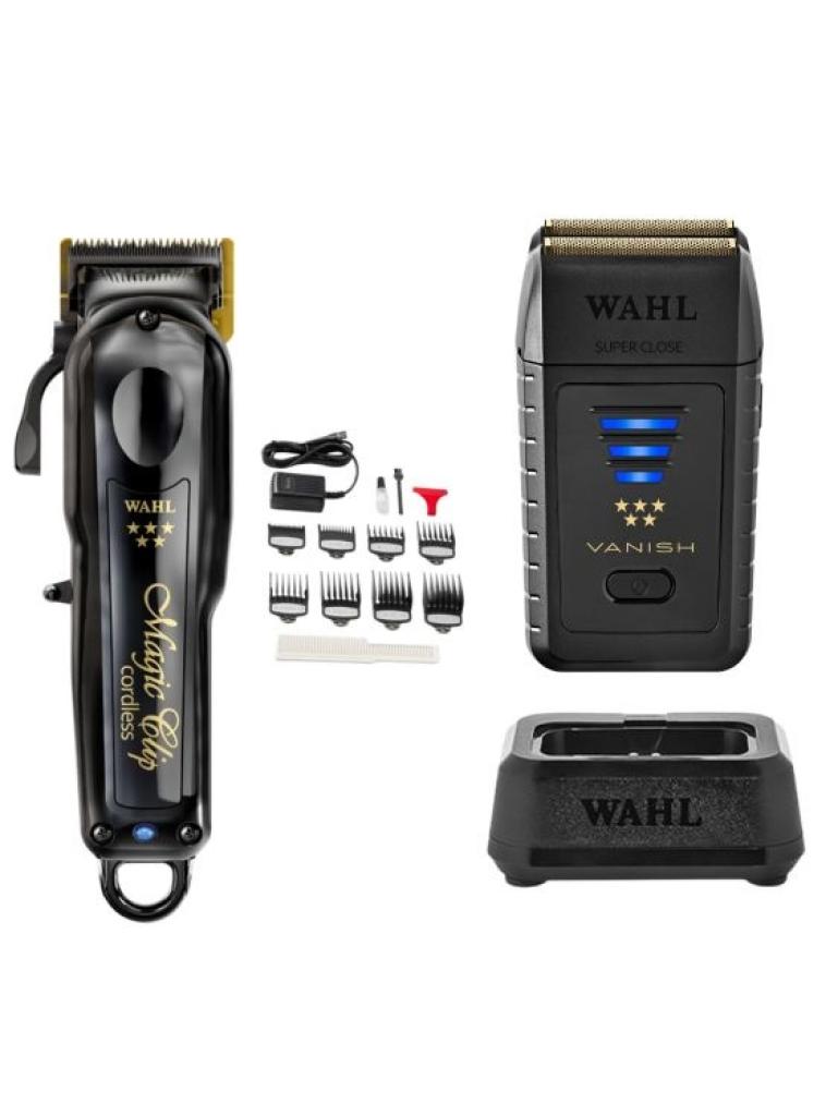 Wahl Black Magic + Vanish Shaver + Single Charge Station New