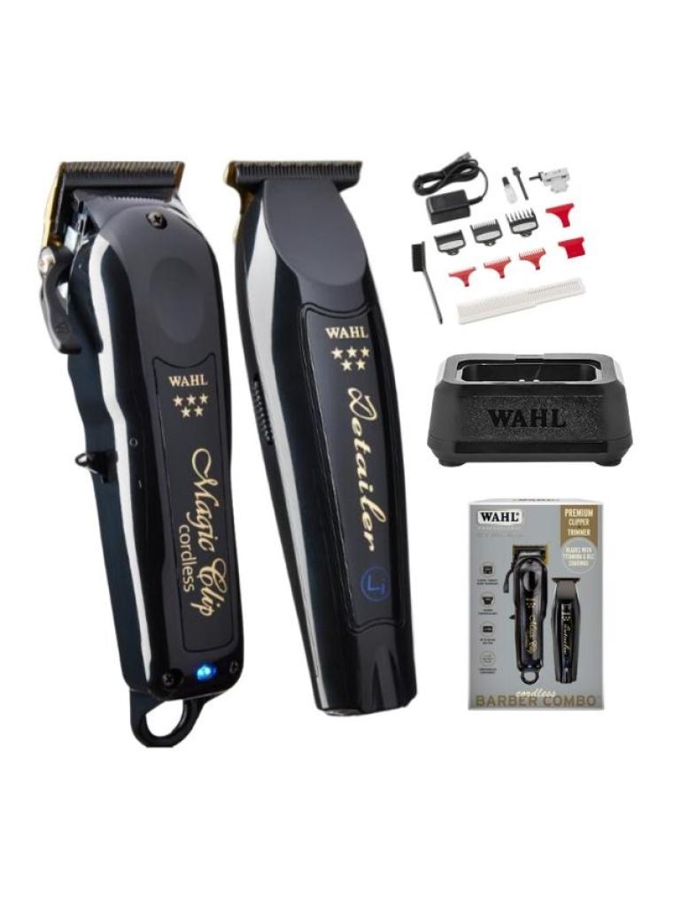 Wahl Black Magic & Detailer + Single Power Station Combo