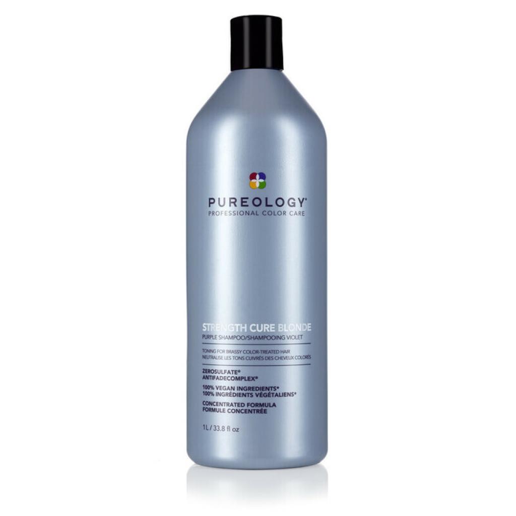 1Ltr Pureology Strength Cure Blonde Shampoo