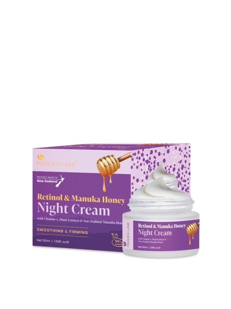 50ml Manuka Lane Retinol & Manuka Honey Night Cream