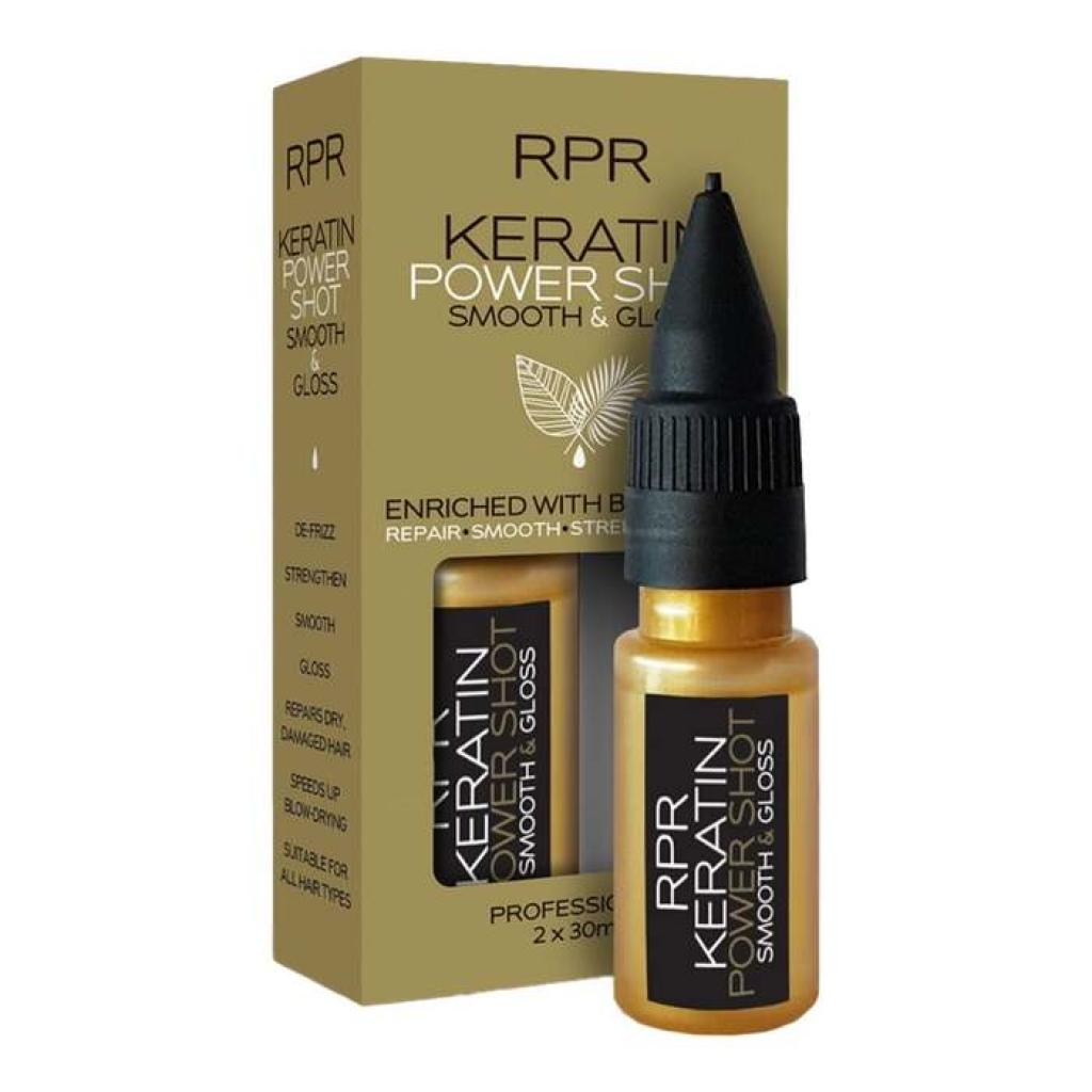 30mlx2 RPR Keratin Smooth & Gloss Power Shot Duo