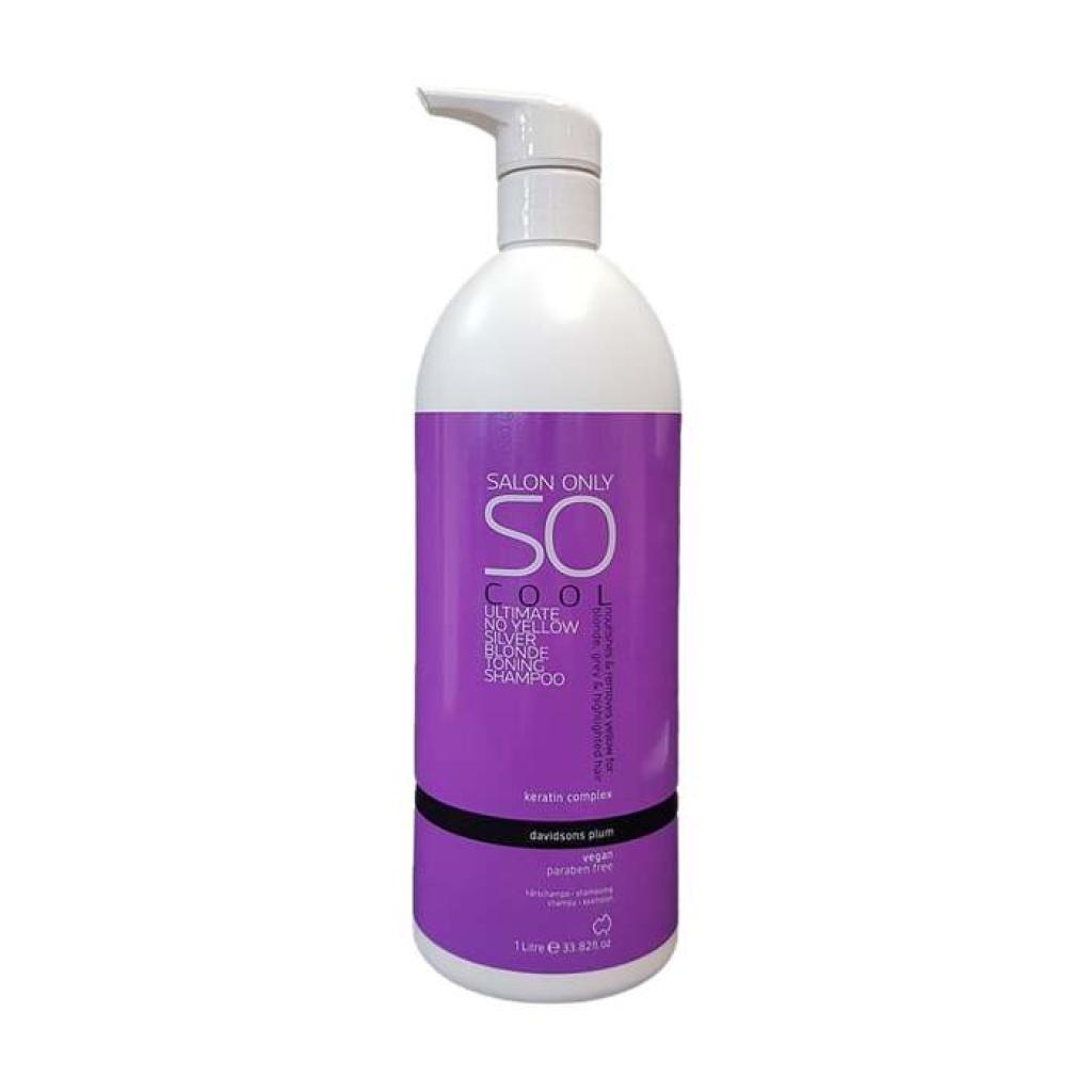 1Ltr SO Cool Ultimate No Yellow Silver Shampoo