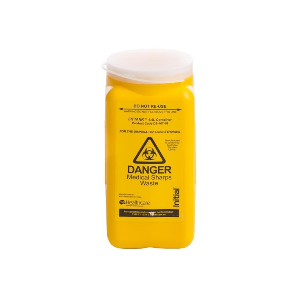 Sharps Razor Blade Disposal Unit 1.4 Ltr