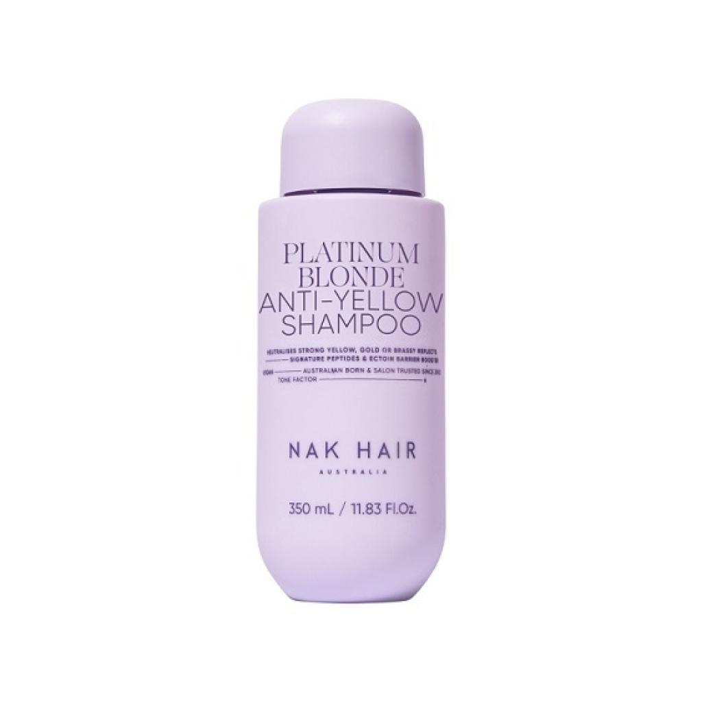350ml NAK Platinum Blonde Anti-Yellow Shampoo