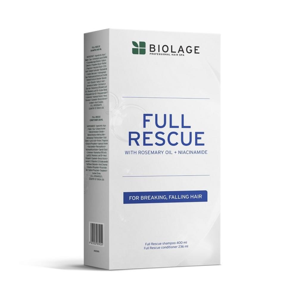  Biolage Full Rescue Shampoo &  Conditioner 400/236ml Duo