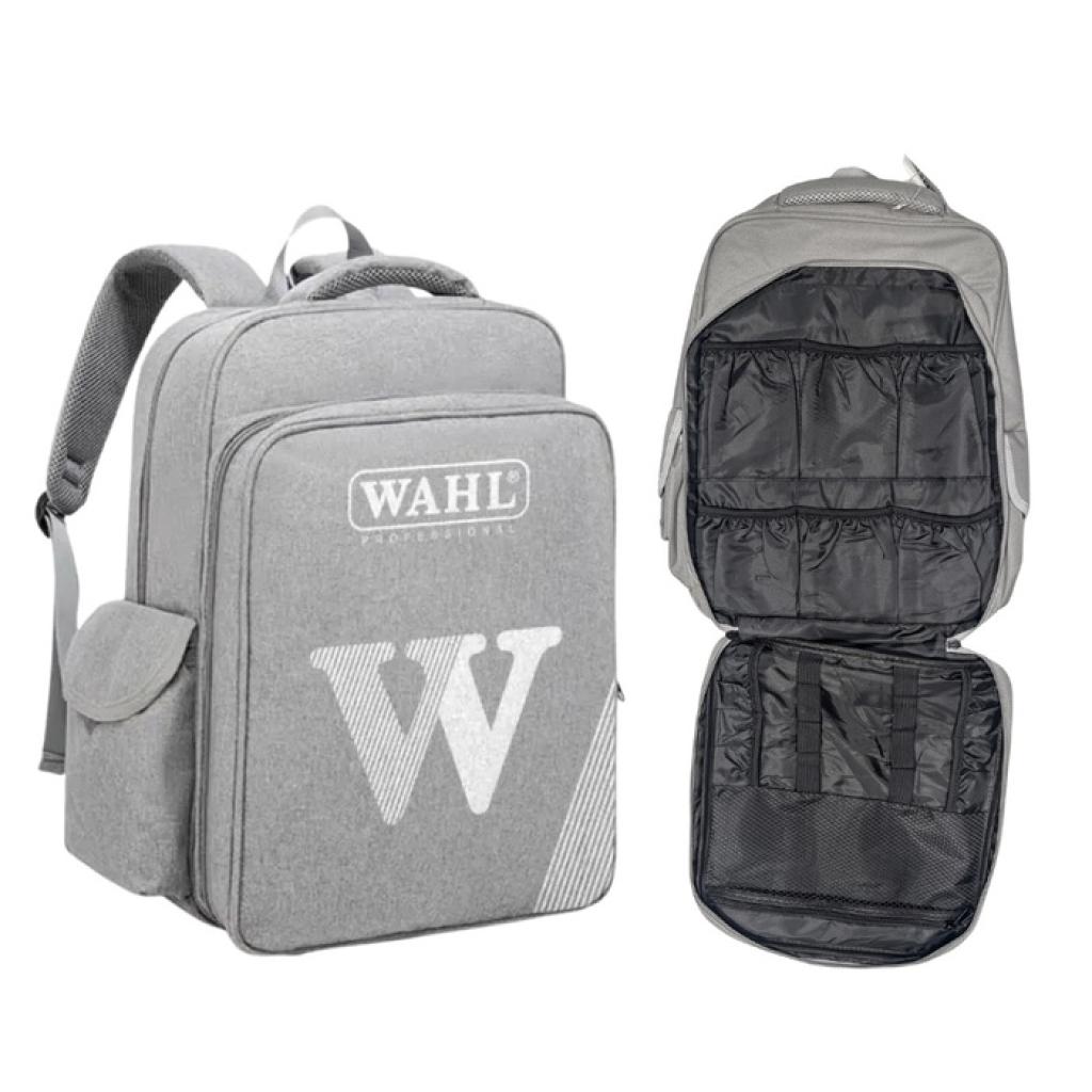 Wahl Grey Backpack - White Logo