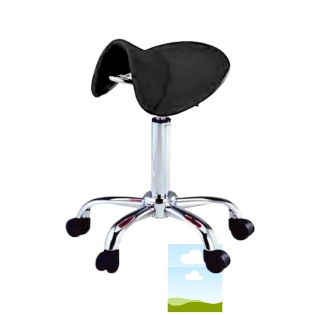 Dona Saddle Stool Gas Lift - Black ONLY