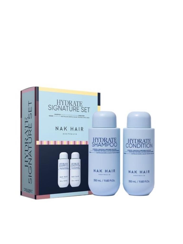 NAK Hydrate Xmas26 Shampoo & Conditioner 350ml Duo 