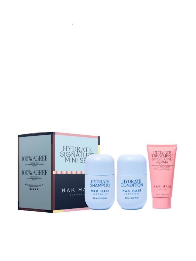 NAK Hydrate + Ultimate Xmas26 Travel Trio ..